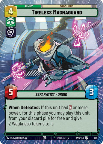 Tireless Magnaguard (381) (Hyperspace) (381) [Homeworlds]