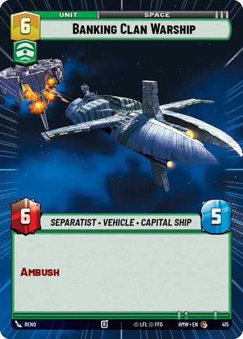 Banking Clan Warship (415) (Hyperspace) (415) [Homeworlds]