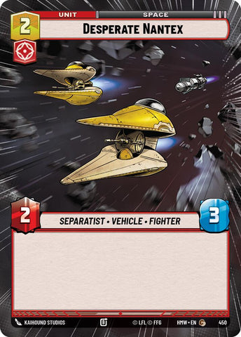 Desperate Nantex (450) (Hyperspace) (450) [Homeworlds]