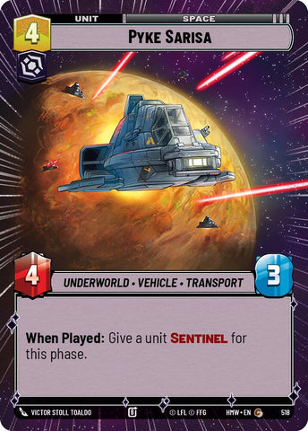 Pyke Sarisa (518) (Hyperspace) (518) [Homeworlds]
