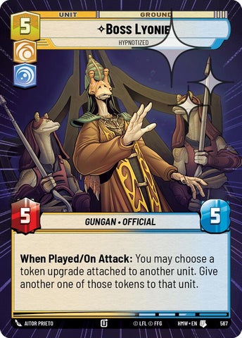 Boss Lyonie - Hypnotized (567) (Hyperspace Foil) (567) [Homeworlds]