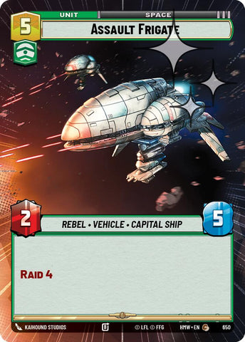 Assault Frigate (650) (Hyperspace Foil) (650) [Homeworlds]