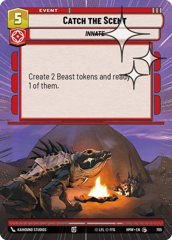 Catch the Scent (705) (Hyperspace Foil) (705) [Homeworlds]