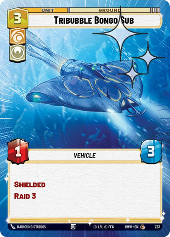 Tribubble Bongo Sub (723) (Hyperspace Foil) (723) [Homeworlds]