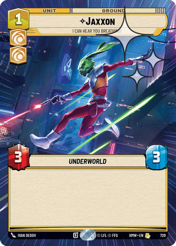 Jaxxon - I Can Hear You Breathing! (729) (Hyperspace Foil) (729) [Homeworlds]