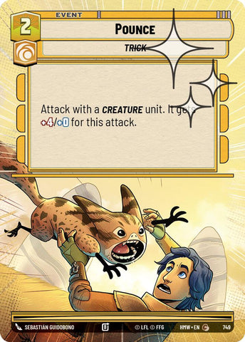 Pounce (749) (Hyperspace Foil) (749) [Homeworlds]
