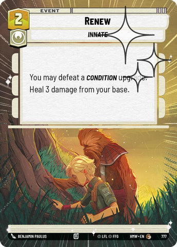 Renew (777) (Hyperspace Foil) (777) [Homeworlds]