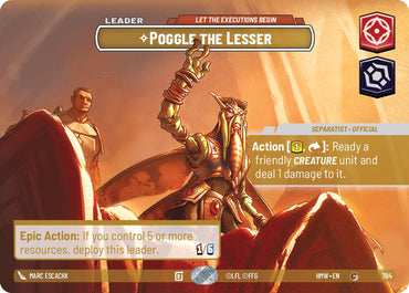 Poggle the Lesser - Let the Executions Begin (794) (Showcase) (794) [Homeworlds]