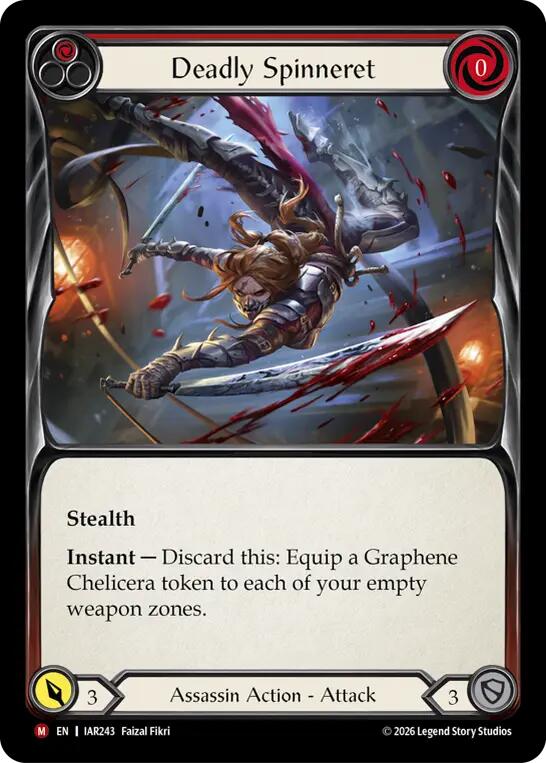 Deadly Spinneret [IAR243] (Usurp the Shadow Throne)