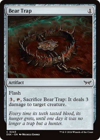 Bear Trap [Duskmourn: House of Horror]