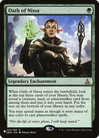 Oath of Nissa [The List Reprints]