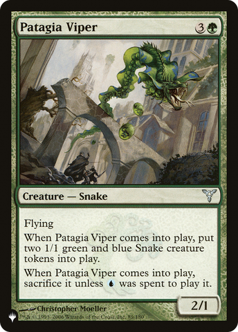 Patagia Viper [The List Reprints]