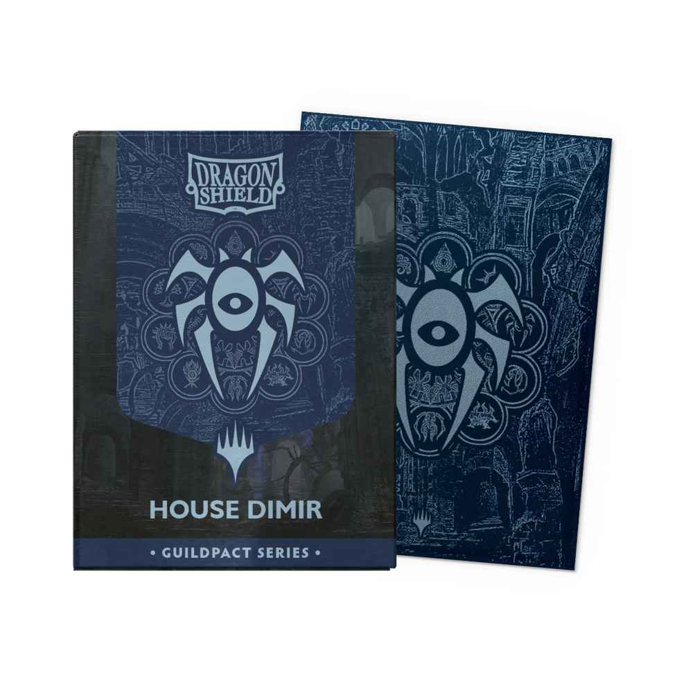 Dragon Shield: Standard 100ct Art Sleeves - House Dimir