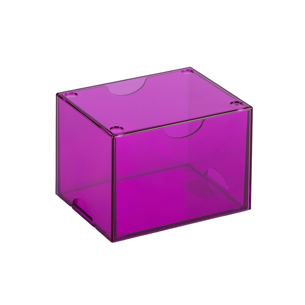 Dragon Shield: Strongbox - Clear Purple