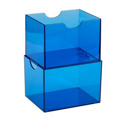 Dragon Shield: Strongbox - Clear Blue