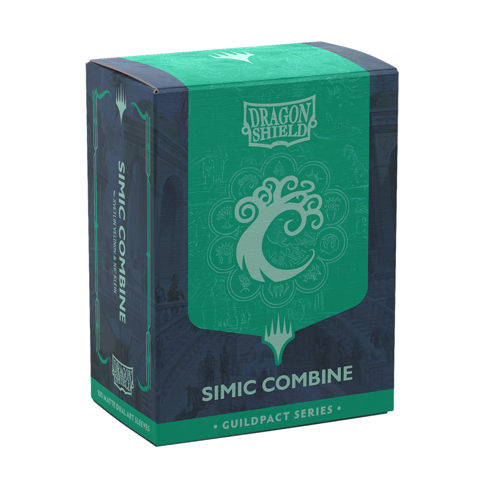Dragon Shield: Standard 100ct Art Sleeves - Simic Combine