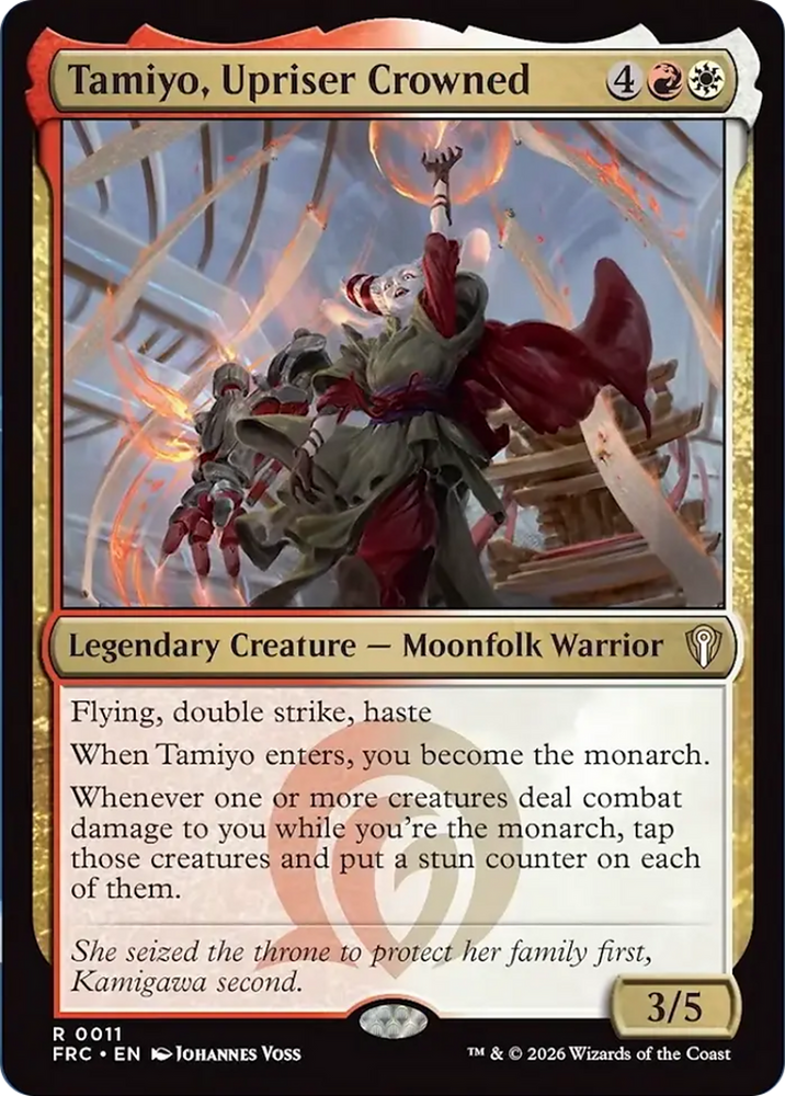 Tamiyo, Upriser Crowned [Reality Fracture Commander]