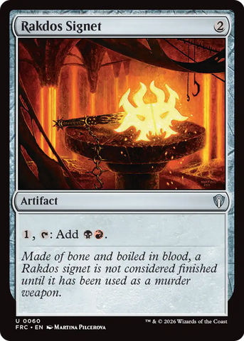 Rakdos Signet [Reality Fracture Commander]