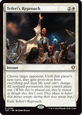 Teferi's Reproach [Reality Fracture Commander]