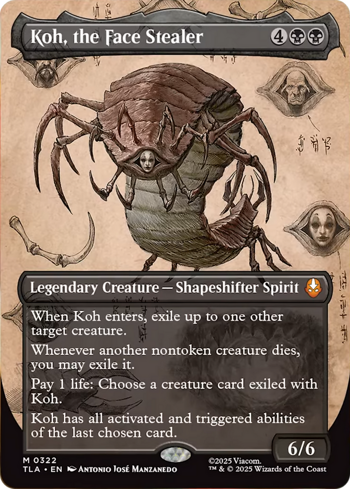 Koh, the Face Stealer (Borderless) [Avatar: The Last Airbender]