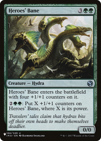 Heroes' Bane [The List Reprints]