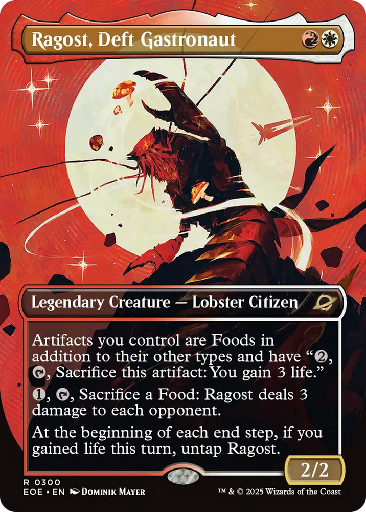 Ragost, Deft Gastronaut (Borderless) [Edge of Eternities]