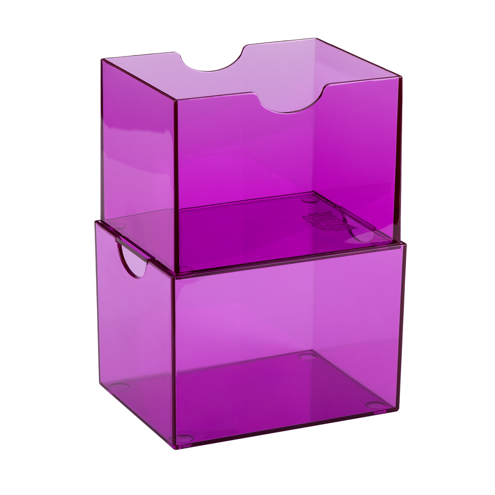 Dragon Shield: Strongbox - Clear Purple