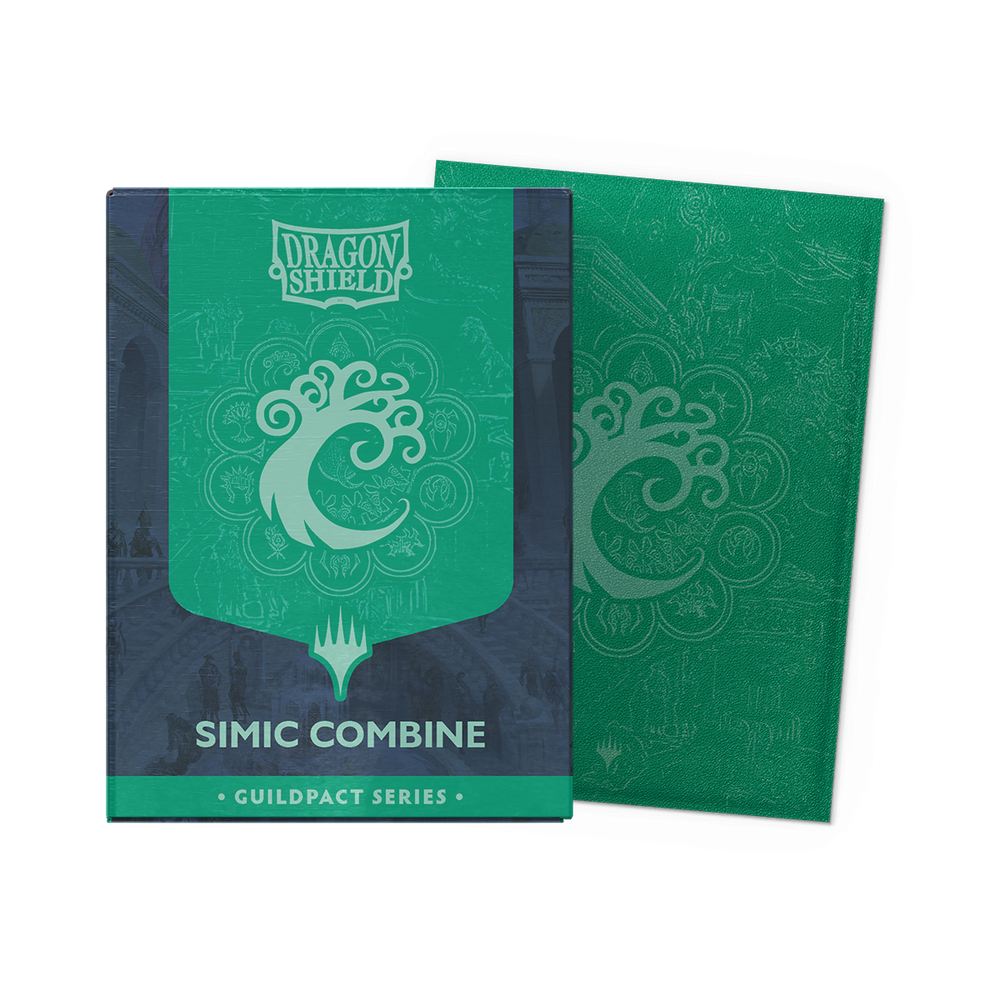 Dragon Shield: Standard 100ct Art Sleeves - Simic Combine
