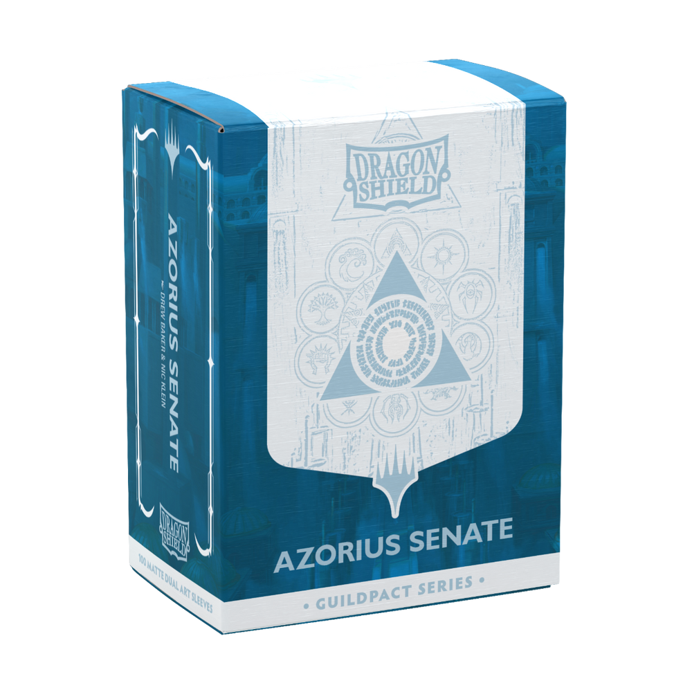 Dragon Shield: Standard 100ct Art Sleeves - Azorius Senate