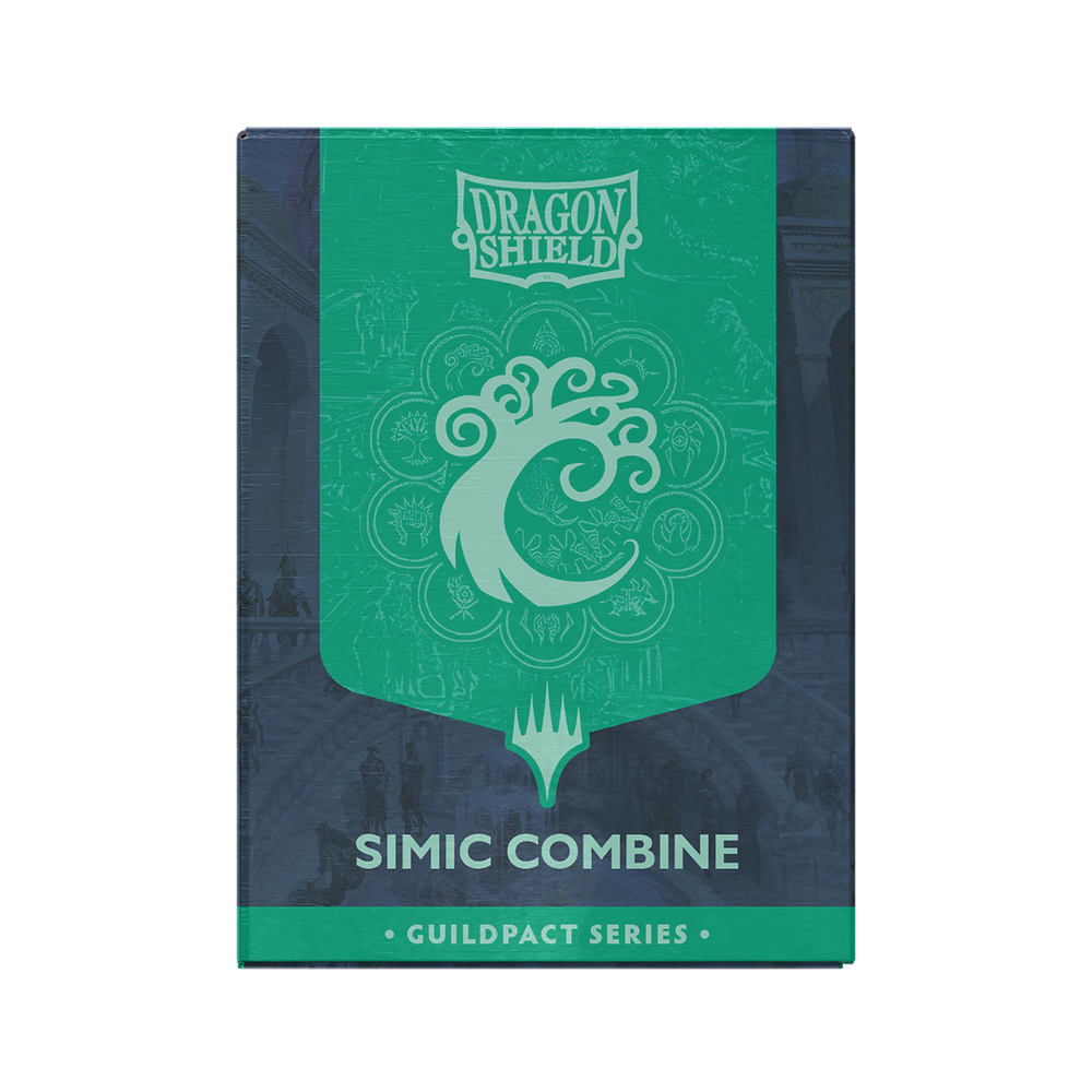 Dragon Shield: Standard 100ct Art Sleeves - Simic Combine