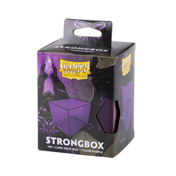 Dragon Shield: Strongbox - Clear Purple