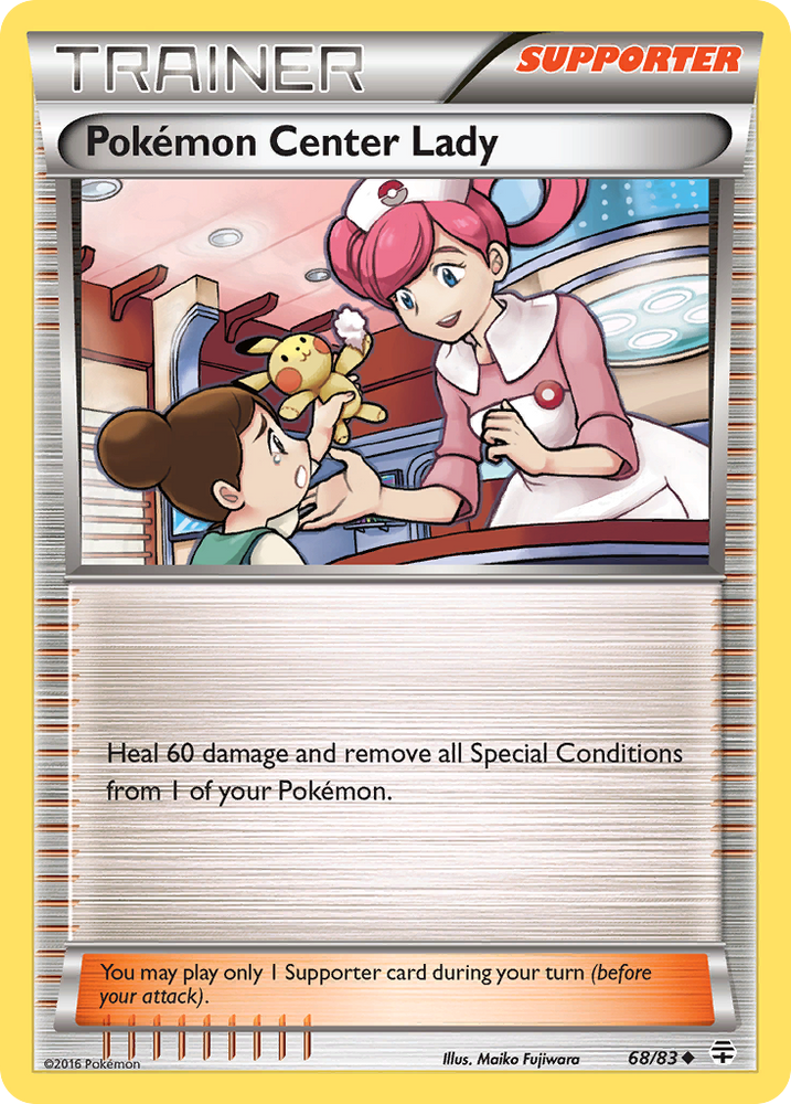 Pokemon Center Lady (68/83) [XY: Generations]