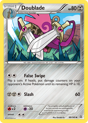 Doublade (99/160) [XY: Primal Clash]