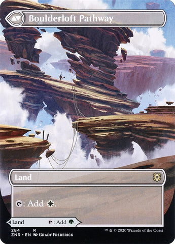 Branchloft Pathway // Boulderloft Pathway (Borderless Alternate Art) [Zendikar Rising]