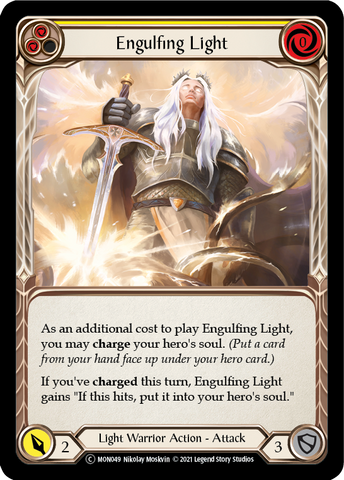 Engulfing Light (Yellow) [U-MON049] (Monarch Unlimited)  Unlimited Normal