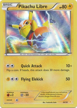 Pikachu Libre (30/30) [XY: Trainer Kit 3 - Pikachu Libre]