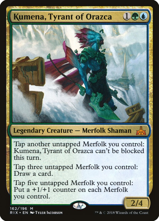 Kumena, Tyrant of Orazca [Rivals of Ixalan]