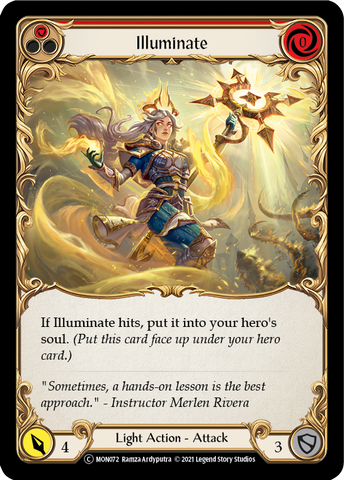 Illuminate (Red) [U-MON072-RF] (Monarch Unlimited)  Unlimited Rainbow Foil