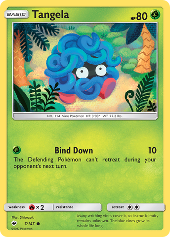 Tangela (7/147) [Sun & Moon: Burning Shadows]