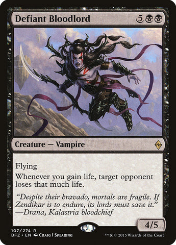 Defiant Bloodlord [Battle for Zendikar]