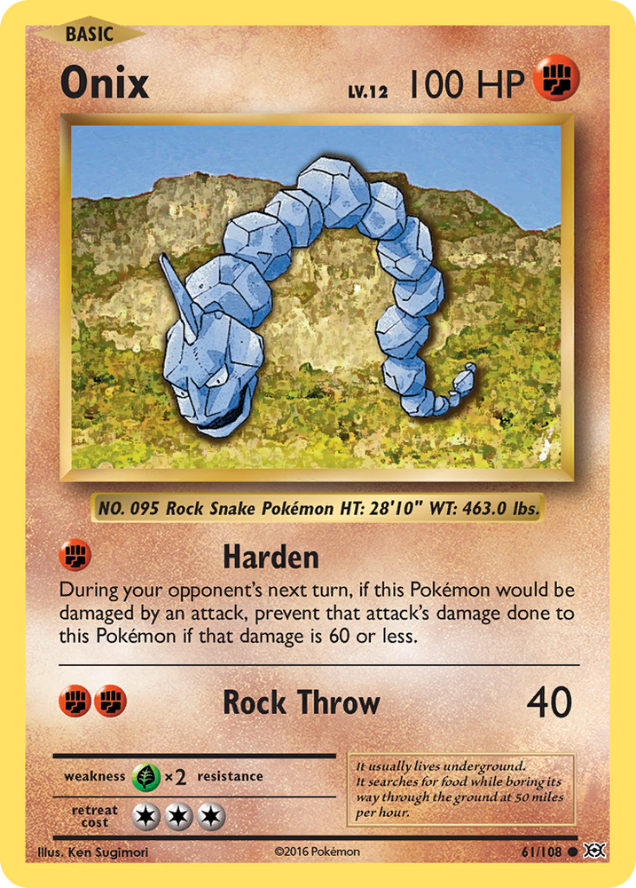 Onix (61/108) [XY: Evolutions]