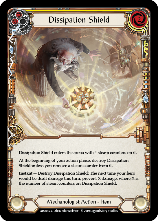 Dissipation Shield [ARC035-C] (Arcane Rising)  1st Edition Normal