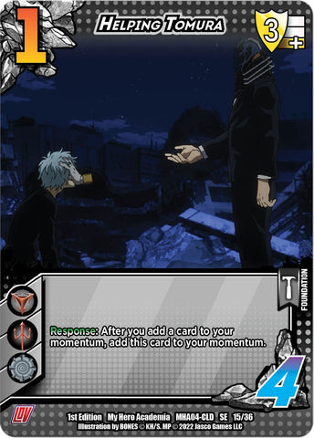 Helping Tomura [League of Villains]