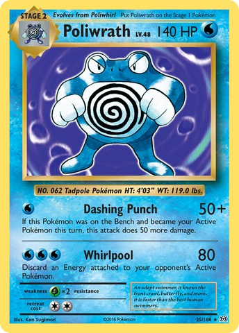 Poliwrath (25/108) [XY: Evolutions]