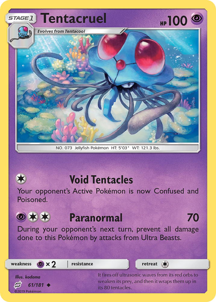 Tentacruel (61/181) [Sun & Moon: Team Up]