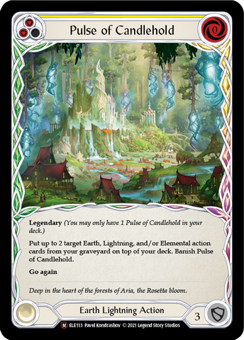 Pulse of Candlehold [U-ELE113] (Tales of Aria Unlimited)  Unlimited Rainbow Foil