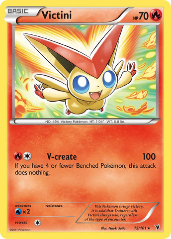 Victini (15/101) (Theme Deck Exclusive) [Black & White: Noble Victories]