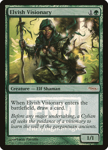 Elvish Visionary [Friday Night Magic 2010]