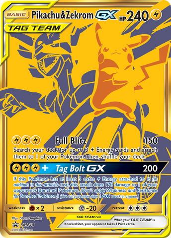 Pikachu & Zekrom GX (SM248) [Sun & Moon: Black Star Promos]